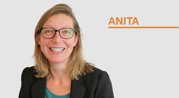 Business Support Manager Anita Veenis