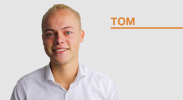 Tom van Berkel is Associate Area Consultant bij Experis
